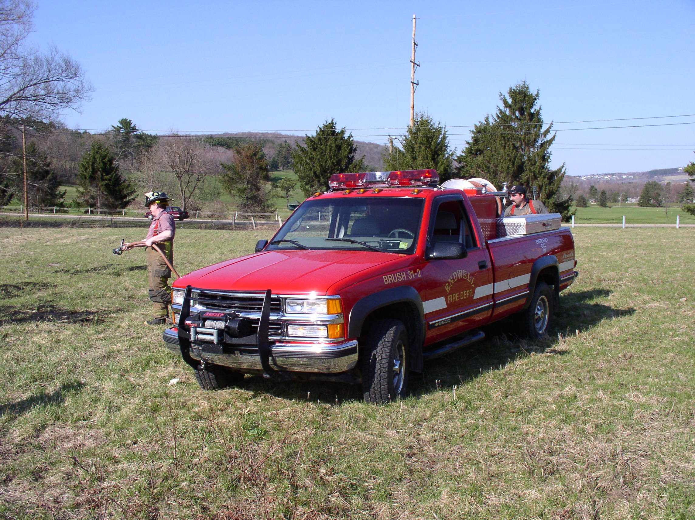 04-12-03  Response - Fire - Brush Fire